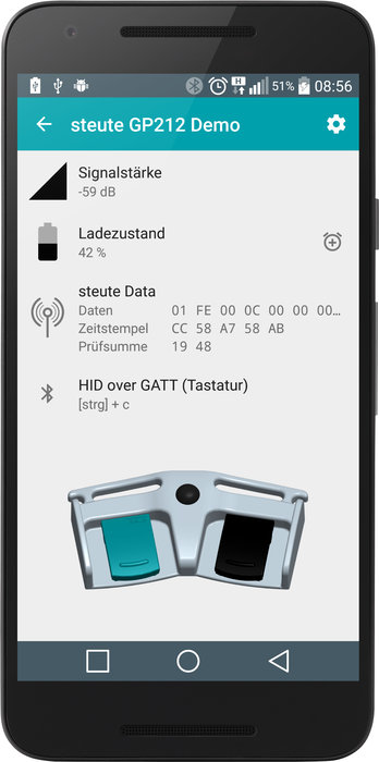 App configures controls for medical devices